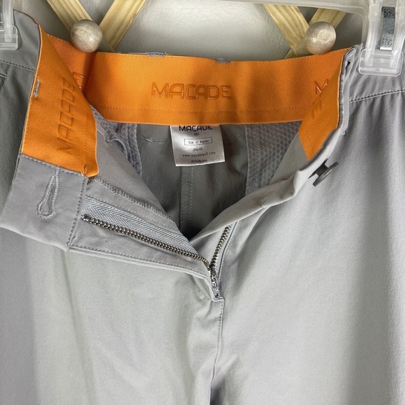 Macade Golf Pants Womens Size 42 Regular Slim Fit Khaki Performance Worn Once - Picture 4 of 11